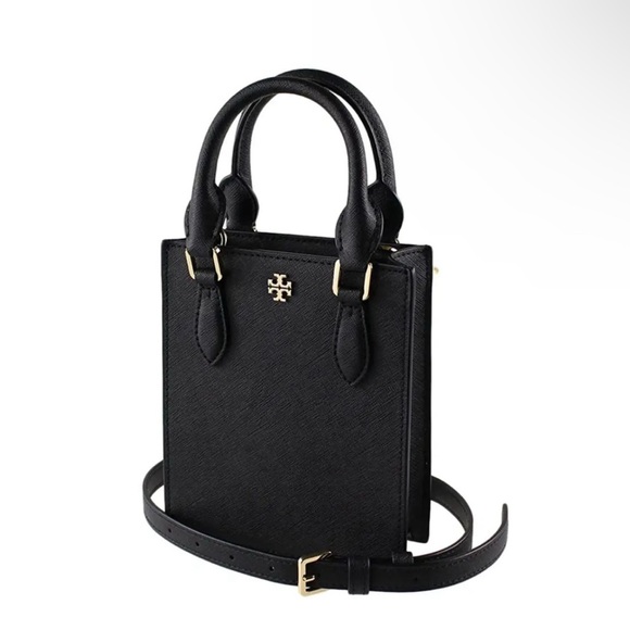 NWOT TORY BURCH EMERSON MINI SHOPPER TOTE CROSSBODY - Picture 2 of 15